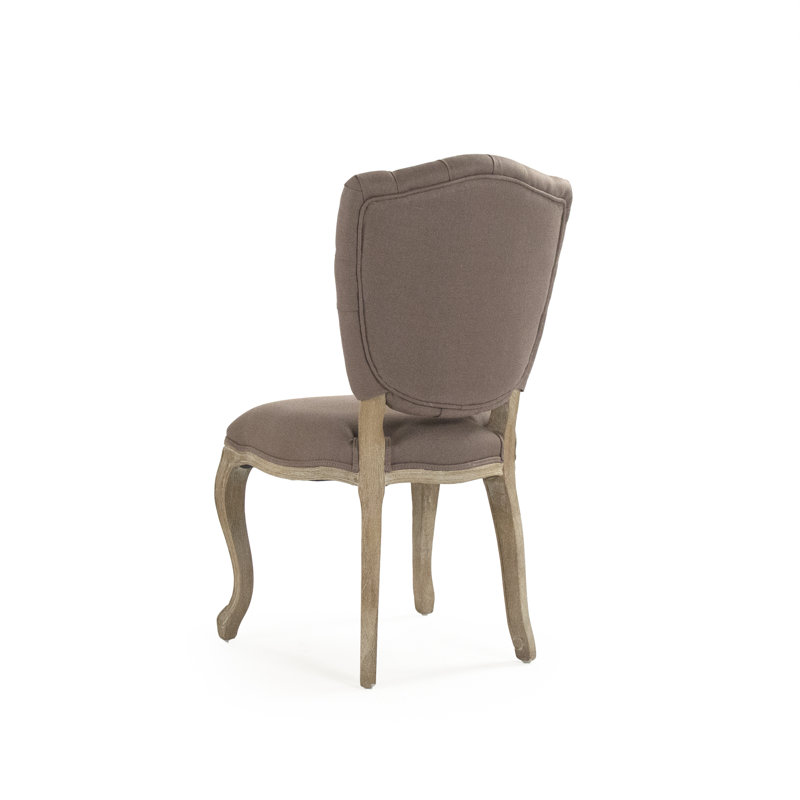 Piaf Linen Tufted Side Chair