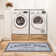 Machine Washable Non-Slip Rubberback Laundry Room Runner Rug, Entryway Rug, Gray