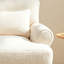 Chaise longue à accoudoirs roulés