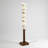 Minimalist Modern Solid Wood & Acrylic Floor Lamp