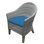 Vienna Wicker Outdoor Dining Armchair