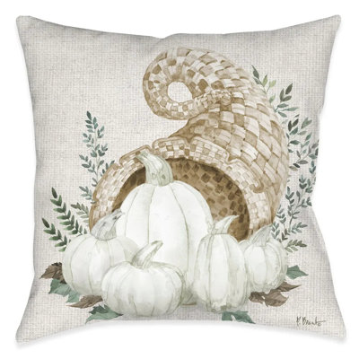 Heirloom Harvest Reversible Throw Pillow