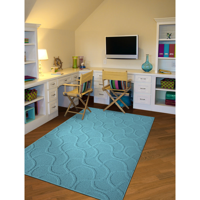 Lonan Geometric Indoor Rug, Rectangle 5' x 7'