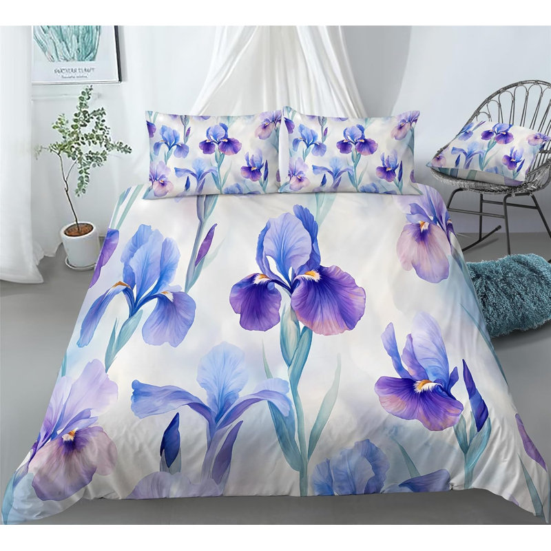 Ensembles de lit Watercolor Iris