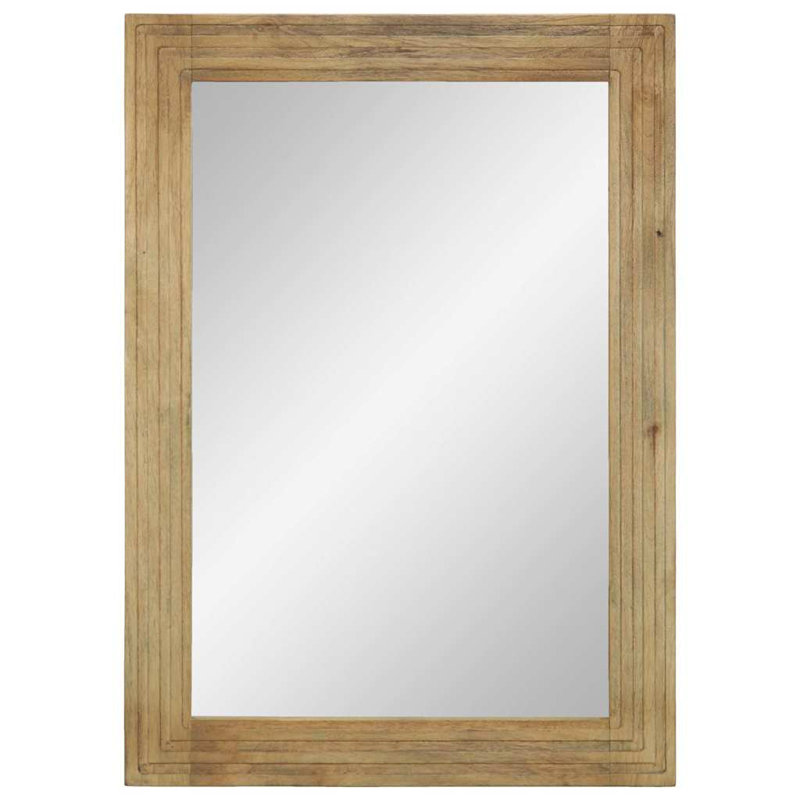 Solid Wood Rectangle Mirror