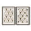 Deco Patterning III - ensemble de 2 impressions encadrées-783790607-783790601