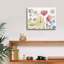  'Dragonfly Garden Delight B' by Jean Plout Canvas Wall Art, 16" x 12"