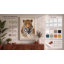 Leopard in Stillness Boho - Wrapped Canvas-321008788-321008794