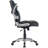 Soho Flip Armrest Mid-back Leather Chair