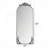 58"X24" Arched Full Body Mirror With Vintage Ornate Carved Applique On Top And Bottom, Hanging Wall Mounted Mirror, For Living Room Bedroom Retro Home Decor Mirror-1618187695