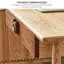 Bureau d'écriture rectangulaire en bois-712758407