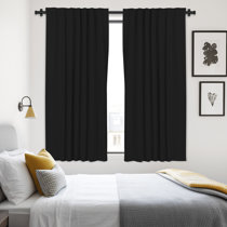 DriftAway Mia Stripe Room Darkening Grommet Unlined Window Curtains 2  Panels Each 52 Inch by 84 Inch Multi 