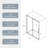 50"-54"W X 72"H Sliding Shower Door, Sliding Door, With 1/4" Tempered Glass