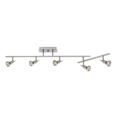 Philpott 51.5'' 5 -Light Fixed Track Track Kit with Dimmable and Adjustable Head
