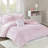 Rosalie Metallic Printed Plush Comforter Set-1121896079-1130551246