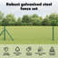 Vidaxl Fence With Posts PVC-Coated Steel-116798125-116798126