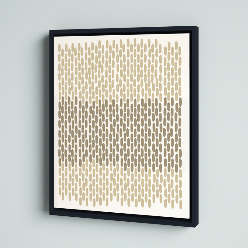 «Alvaro Abstract Neutral CLXI» par ChiChi Decor, impression sur toile, H 32 po x l 26 po x P 2,5 po