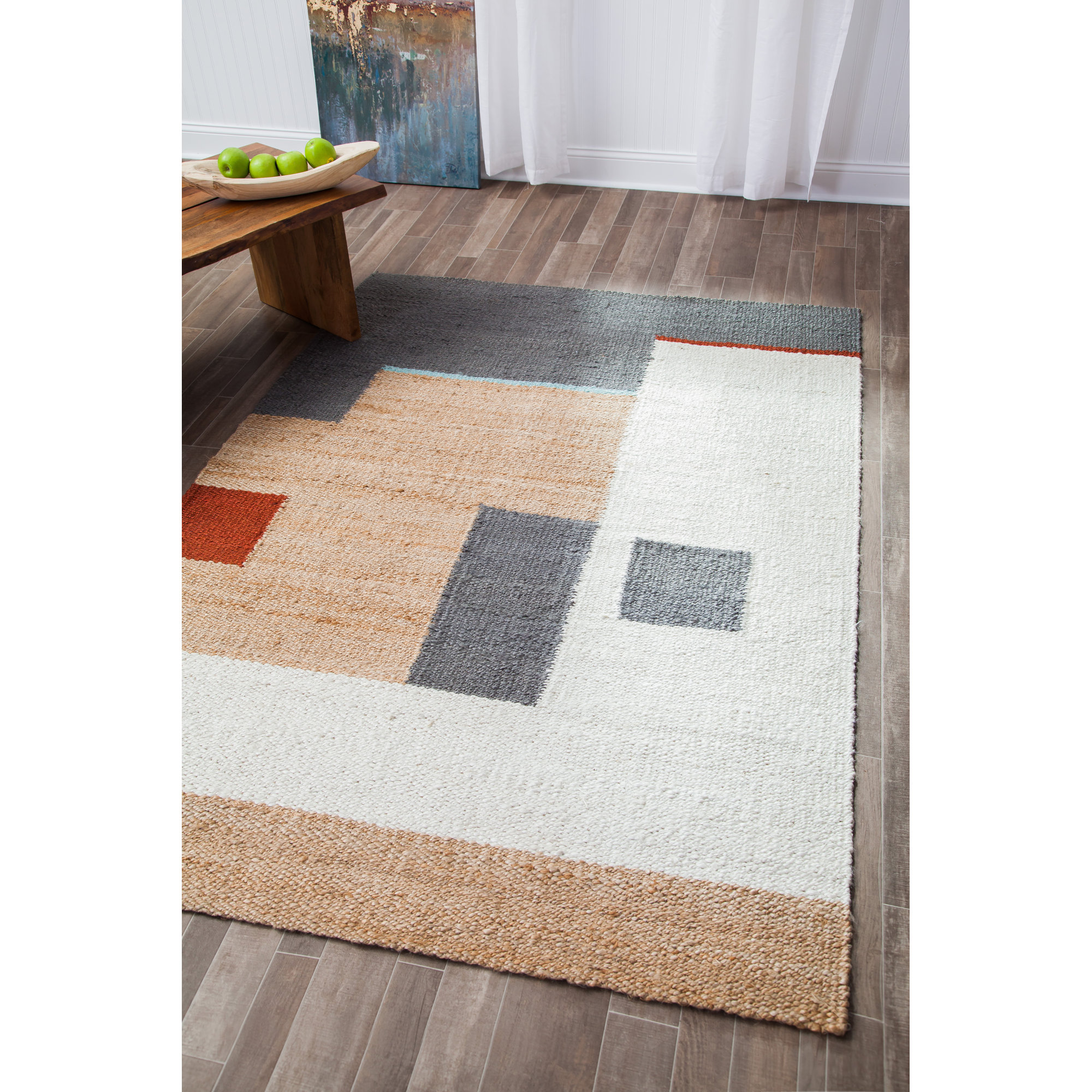 Marjorie Jute / Sisal Rug, Rectangle 8' x 10'