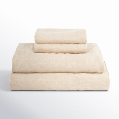 100% French Linen Sheet Set