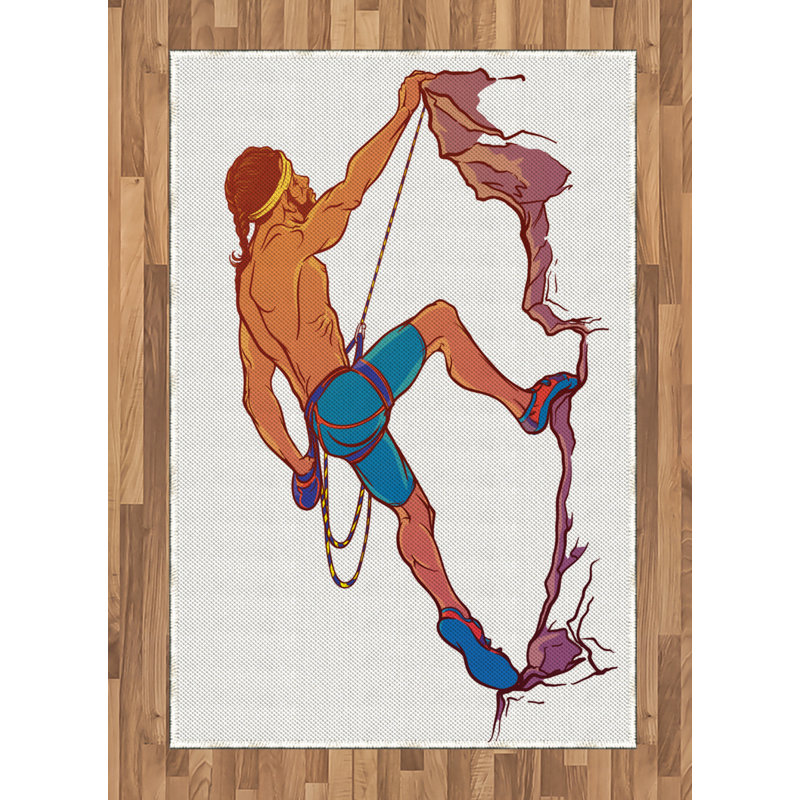 Tapis décoratif Indie High Density, Rectangle— 4 pi x 5 pi 8 po