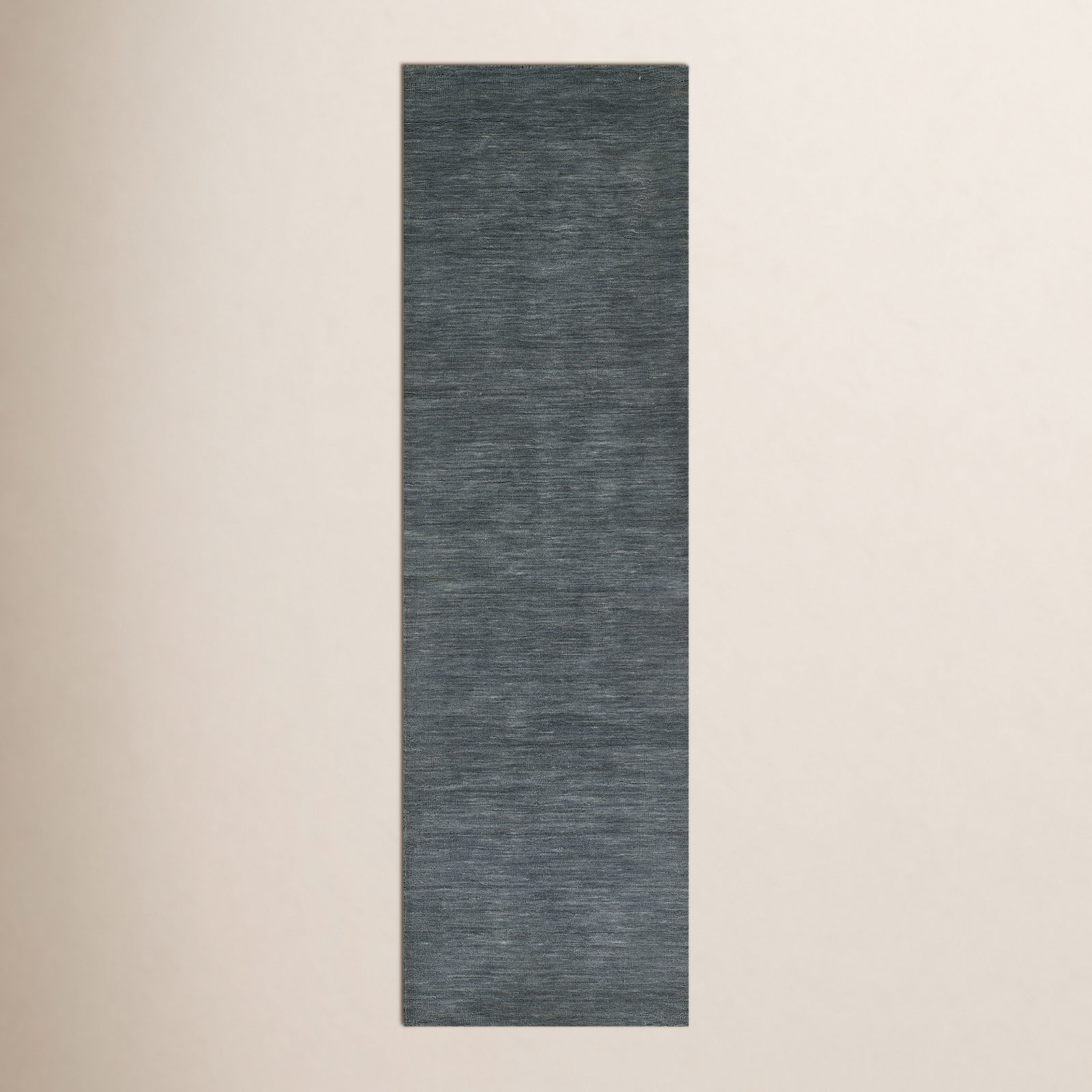 Althena Wool Blue Rug, Runner 2'3" x 8'