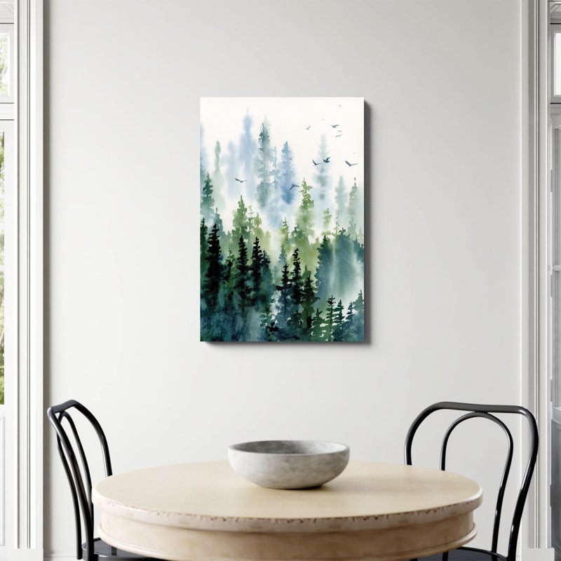 " Treeline " by Katrina Pete, 36" H x 24" W, No Frame, Frameless Print