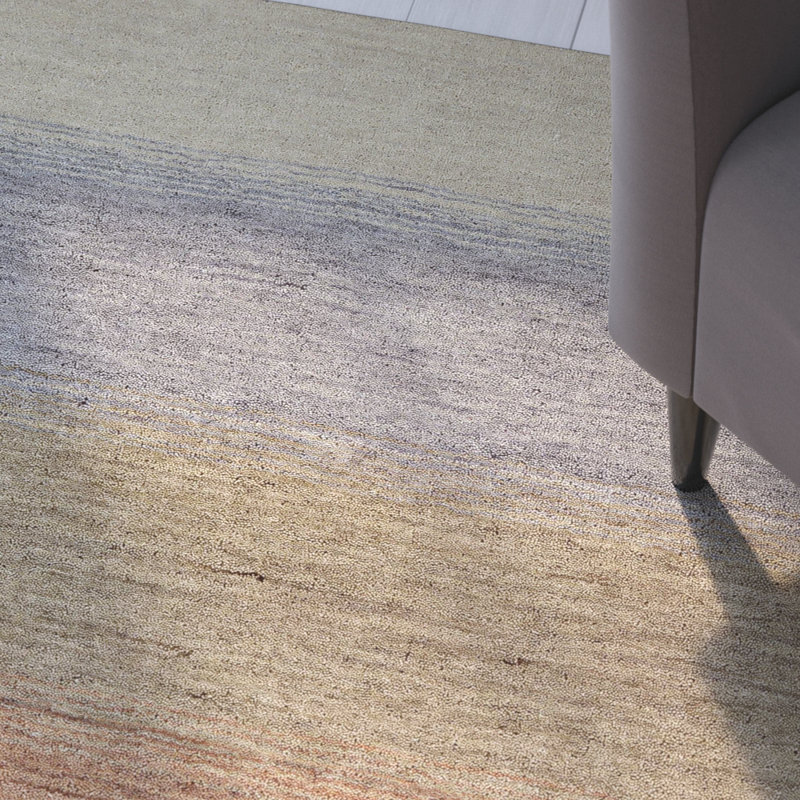 Alfano Wool Striped Indoor Rug, Rectangle 2' x 4'