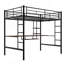 Lit mezzanine avec bureau et tablette, conception peu encombrante-931147040