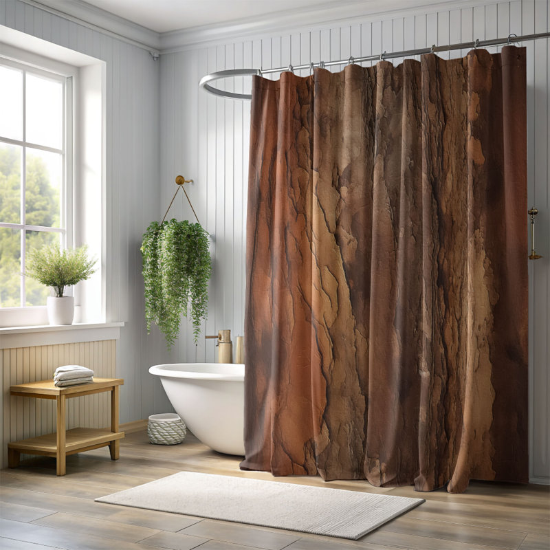 Rideau de douche Swifton, H 74 po x l 71 po