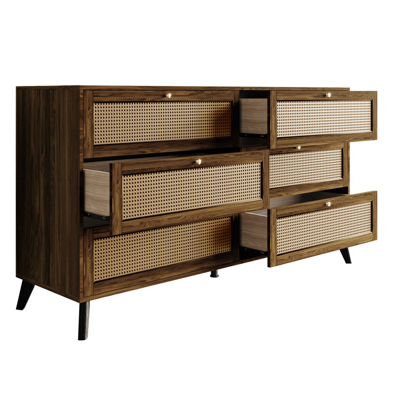 Commode Porston, Brun