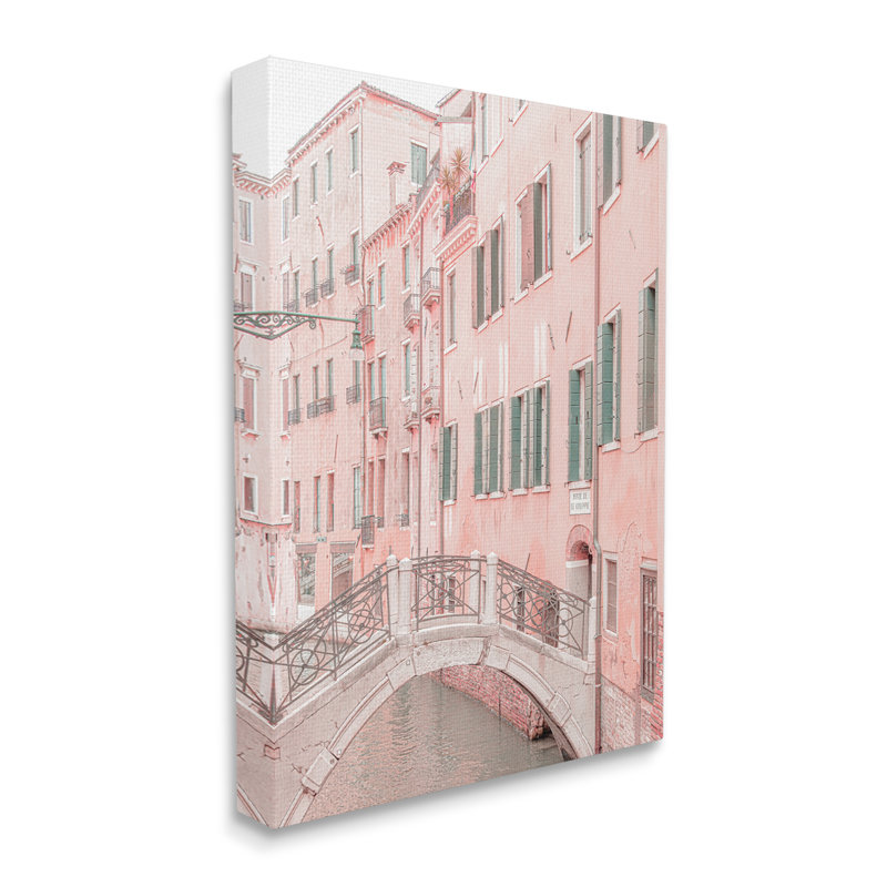 Aw-288-Canvas, pont urbain sur toile par Erin Marie, photographie, H 20 po x l 16 po x P 1,5 po