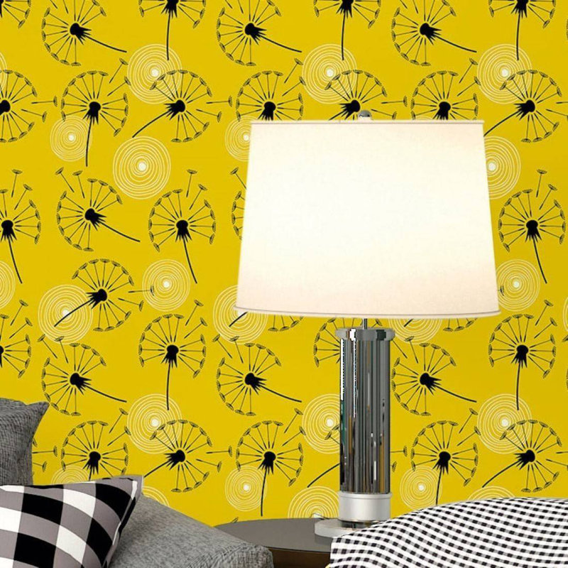 Rouleau de papier peint adhésif Aella, L 126 po x l 24 po