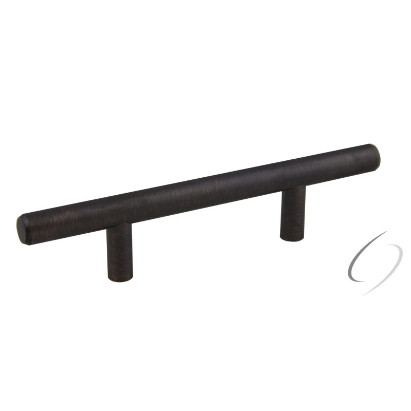 Oil Rubbed Bronze 3" Bar Cabinet Pulls with Mounting Hardware
