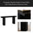 Triangular-Shaped Design Console Table,Sofa Table,Modern Entryway Table