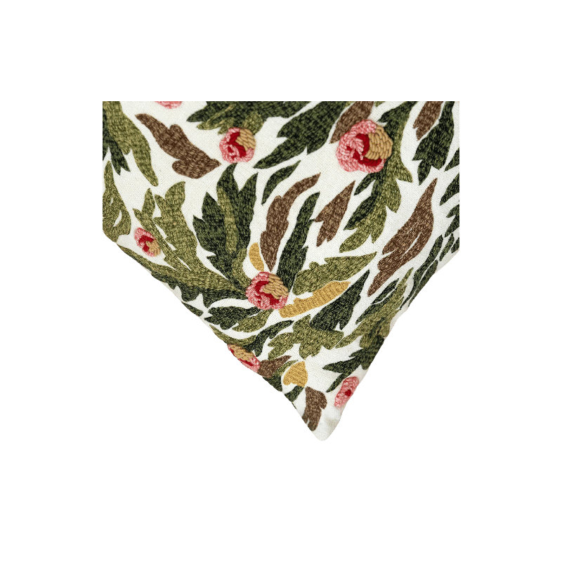 Tapestry Rose Pillow Cover 20x20 Inch