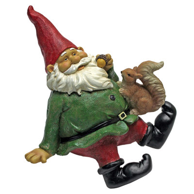 Gnome Statue Fantasy & Sci-Fi Weather Resistant UV Resistant Plastic Garden Statue