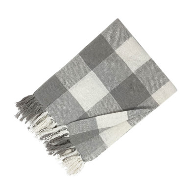Jeté en coton Buffalo Check