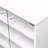 Shoe Box with RGB LED Light, Wooden Stackable Shoe Storage Box with Glass Door, Shoe Storage Bin Shoe Display Case for Sneakers (4 Tier-1)-34093132