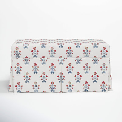 Chaplin Cotton Upholstered Storage Bench