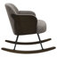 Chaise berçante rembourrée Valera-329059825