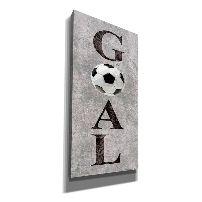 «Hockey But II» par Susan Ball, art mural sur toile, H 60 po x l 30 po x P 1,5 po