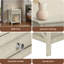 Table de bout transitionnelle Bush Furniture Key West, 19 po x 15,75 po x 25 po