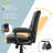 Click365 Classic Comfort Executive Office Chair, Ergonomic Mid-Back, Double-Layer Seat Cushion-104411463-104411462