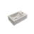 BOCCHI Milano 9.06'' Fireclay Rectangular Bathroom Sink-90559062