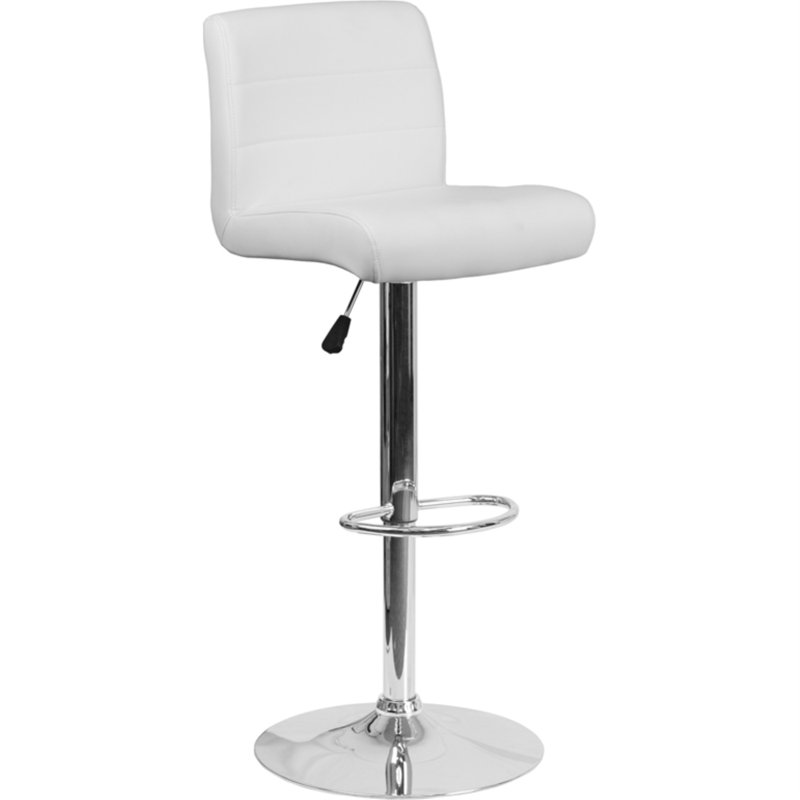 Tabouret de bar Chestertown, Blanc