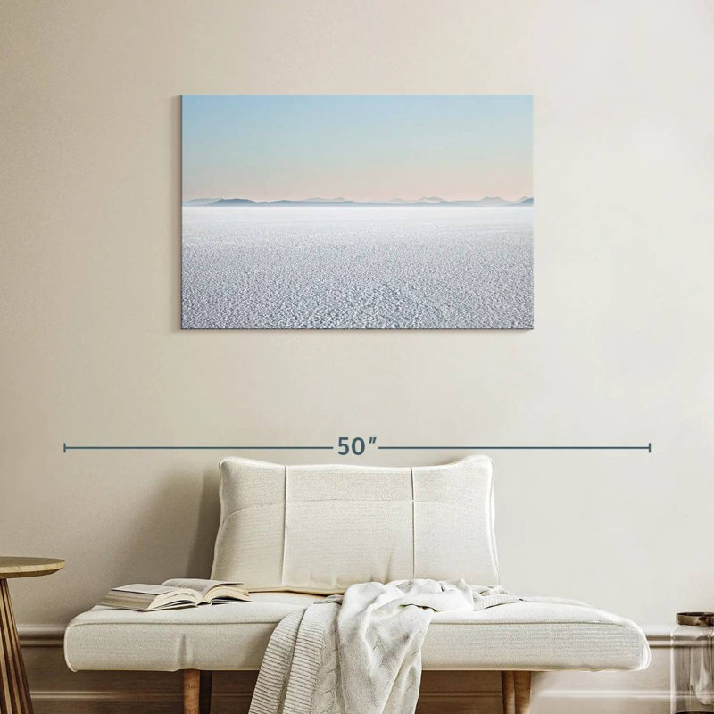 Alvord Salt Flats, 24" H x 36" W