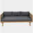 Brown Mix/Dark Gray/Teak selected