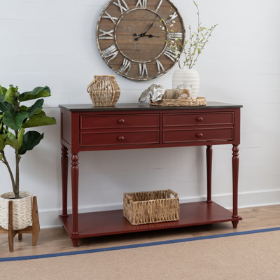 Buffet 2 tiroirs Trimble Red