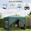 Medberry 3m x 3m Steel Pop-up Gazebo-669427522