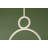 Wynter 24" 3-Light Linen Chandelier